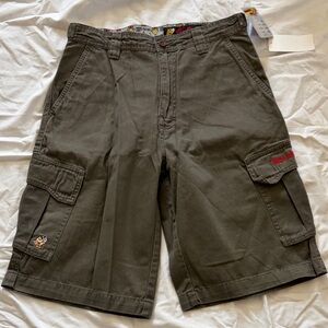 Vintage 2005 Boy’s Olive Green Cargo Shorts